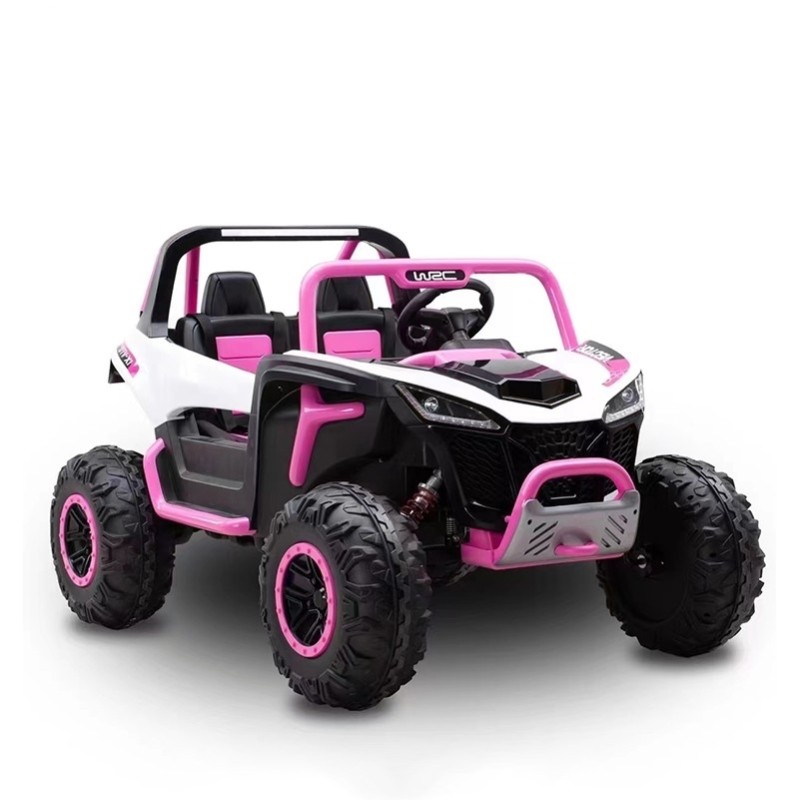 12V Luxury dual drive electric car 4 wheels too car