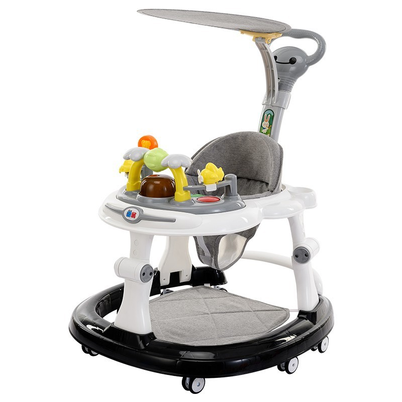 XB012 Children’s baby walker anti – O-leg cartwheel multifunctional hand push can sit baby walker