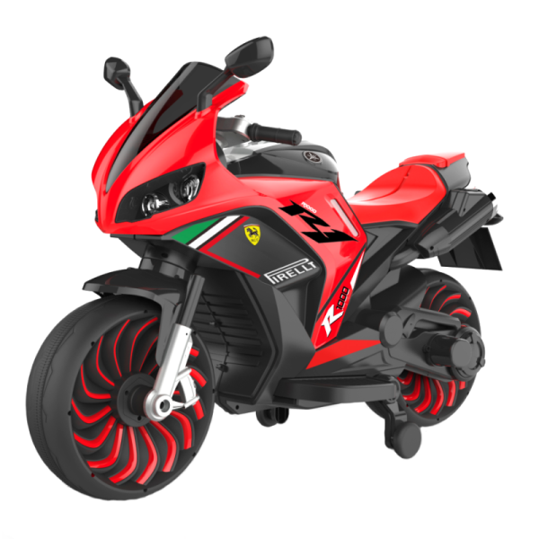 MT002 New 12V electric children's motorcycle oversized 2-7 years old small and female babies can sit two children four wheels