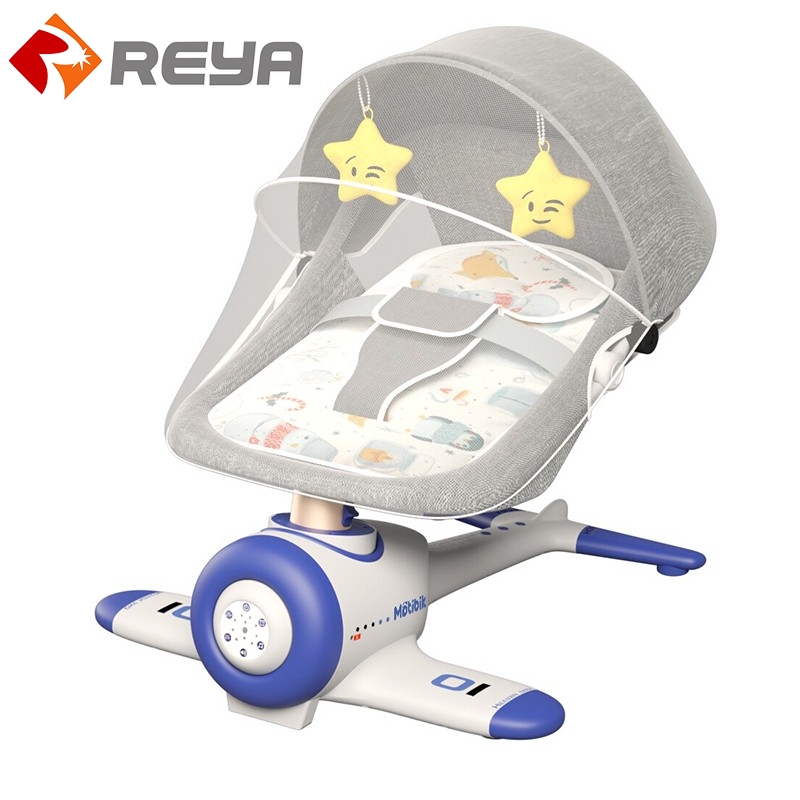 Muti -funtion Baby Sleeping Soft Swing Chair Baby Furniture Kids Furniture Bouncer Foldable Metal Modern